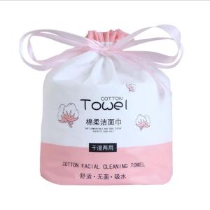China disposable organic biodegradable nonwoven square face compressed towel wholesale