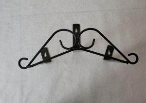 China Heavy Duty Steel Garden Hose Holder Anti Rust Strong Industrial Hose Hanger wholesale