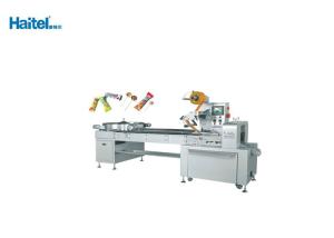 China Stainless Steel Lollipop Packing Machine , Candy Pouch Packing Machine wholesale