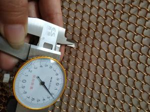 China Professional Architectural Metal Coil Curtain / Drapery Anodic Oxidation wholesale