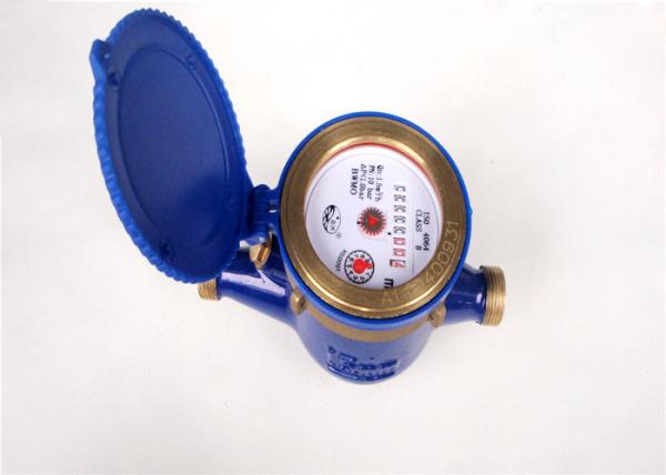 Rotary Vane Wheel Industrial Water Meters Dry Dial Remote Reading