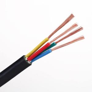 China Flexible 4 Core Copper Conductor PVC Insulation House Wire Cable 4*4mm 6mm 10mm 16mm wholesale
