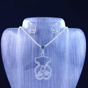 China High Quality Stainless Steel Jewelry Set LUS15-1 wholesale