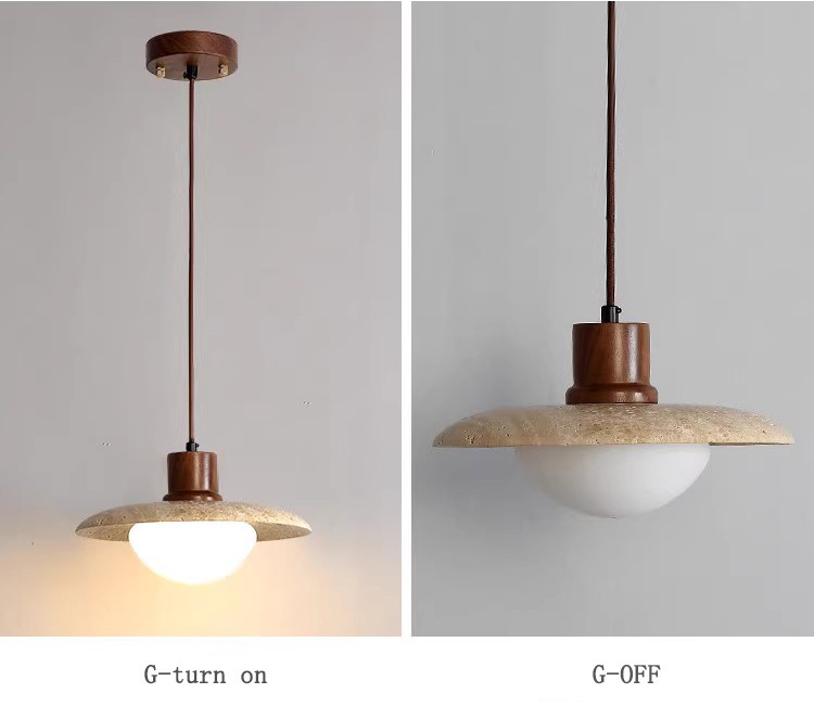 Wabi Sabi Pendant Light Janpanese Stone ceramic pendant light(WH-AP-574)