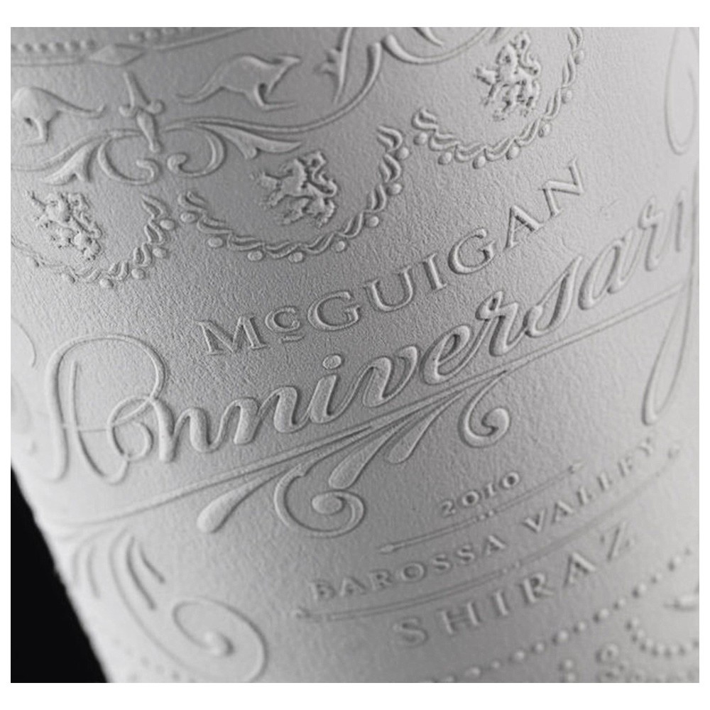 Waterproof Adhesive Vinyl Wine Bottle Neck Label Sticker Hologram Beer Bottle Neck Labels