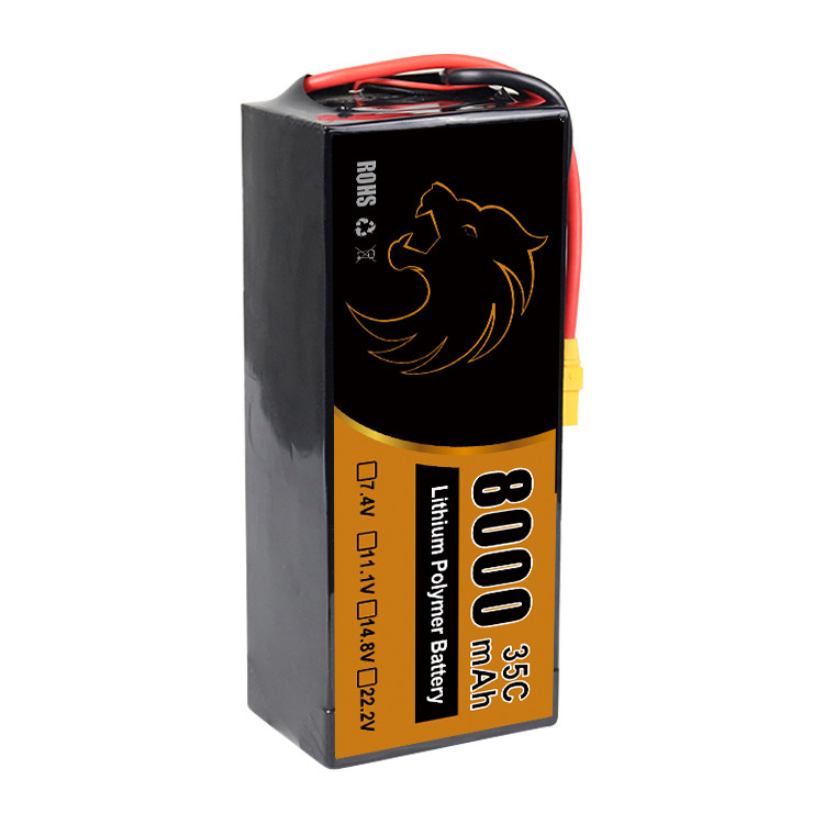 High-Performance XT60 Lipo UAV Battery with 35C Discharge Rate for FPV Drone