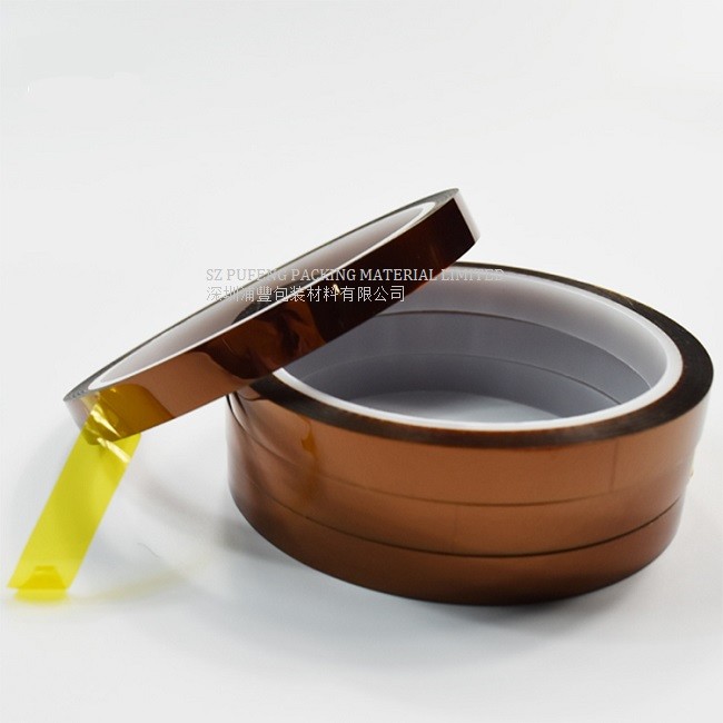 35 Micron-90 Micron Polyimide Adhesive Tape , Kapton Tape Heat Resistance kapton film tape