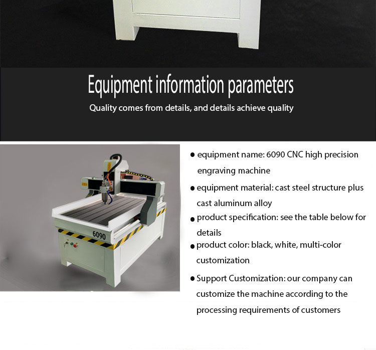 6 Head 6090 CNC Engraving Machine 4 Axis Cnc Wood Lathe Machine