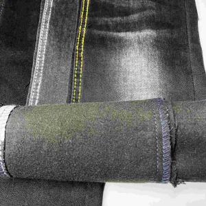 China 13 Oz Woven Brushed Grey Stretch Denim Fabric ​Supper Stretch wholesale