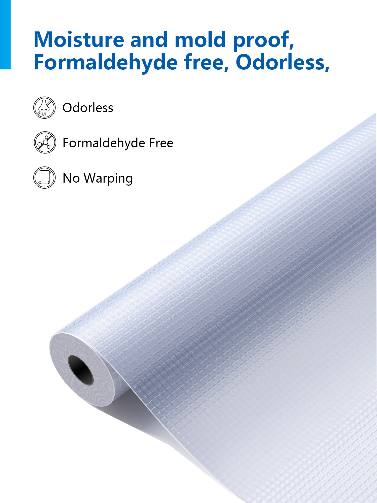 Waterproof Shelf Liner for Protecting Kitchen Cabinet Mat Under Sink Plastic Type EVA