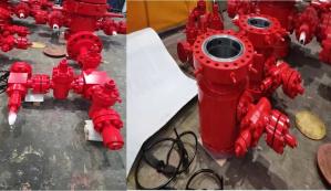 China Painted Oil Gas Wellhead Equipment For Pressure Rating 2000psi-20000psi In Oil And Gas wholesale