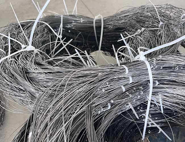 Anti-Tanks Reduces Mobility Galvanized Iron Wire Trap Netting