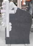 Grey G654 Monument Engraved Granite Stone European American Style Customized