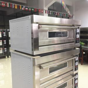 China One Deck 2 Trays Commercial Baking Oven 6.6w Electric Pizza Bread Bakery wholesale