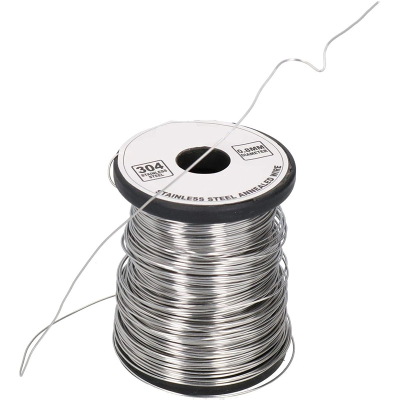 18 Gauge 304 Stainless Steel Soft Wire Tiny Wire For Braided Watchband