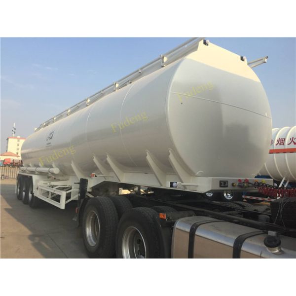 45000L Fuel tanker semi trailer with BPW axle , used fuel tanker truck trailer