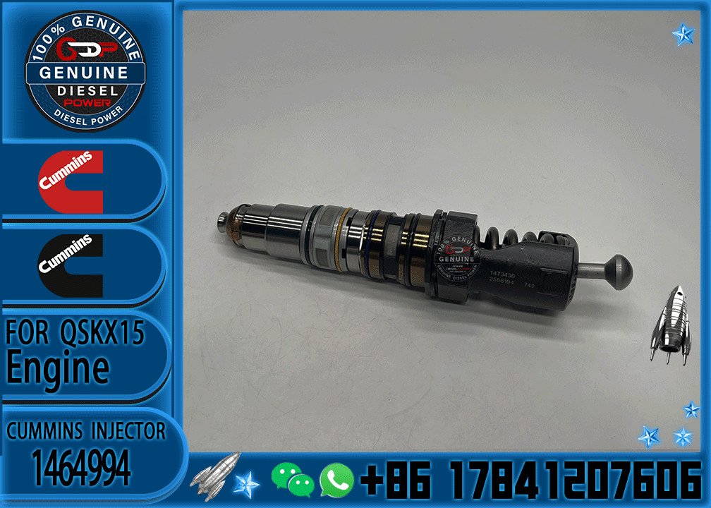 High Quality Diesel Fuel Injector 4088725 4902818 4928264 4928260 1464994 For CUMMINS QSX15 ISX15 X15 Engine