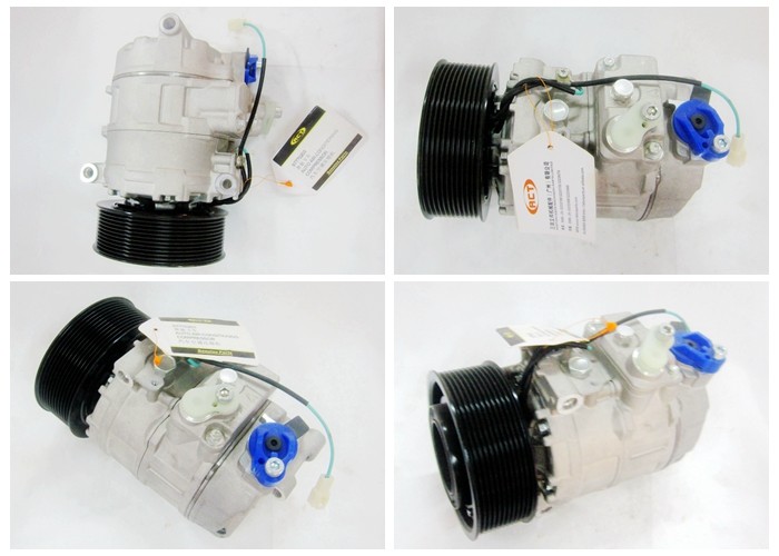 Original Electric Auto Ac Compressor For Benz Truck 24V 11PK 135MM R134a