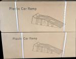 Black SUV Sturdy 2T Heavy Duty Plastic Car Ramps