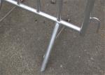 Traffic safety crowd control barrier fence