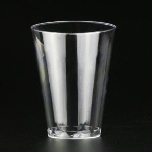 China 10g Disposable Round Transparent PS Plastic Cups With 7oz Volume wholesale