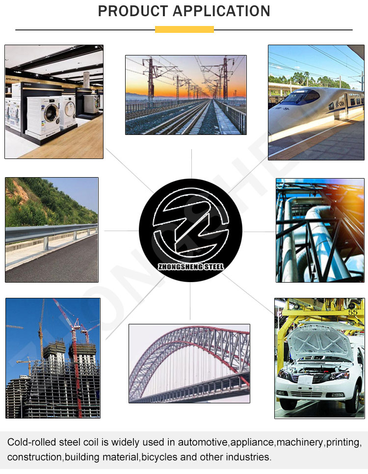 SGCC/CGCC/TDC51DZM/TDC52DTS350GD/TS550GD/DX51D Z Q195-q345 High Carbon Steel Plate and Coil for Structural Applications