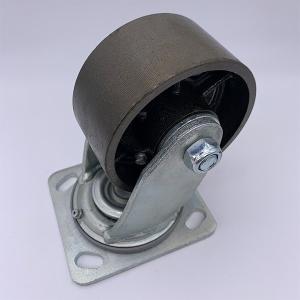 China 5 Inch Steel Swivel Plate Caster Wheels Industrial Caster wholesale