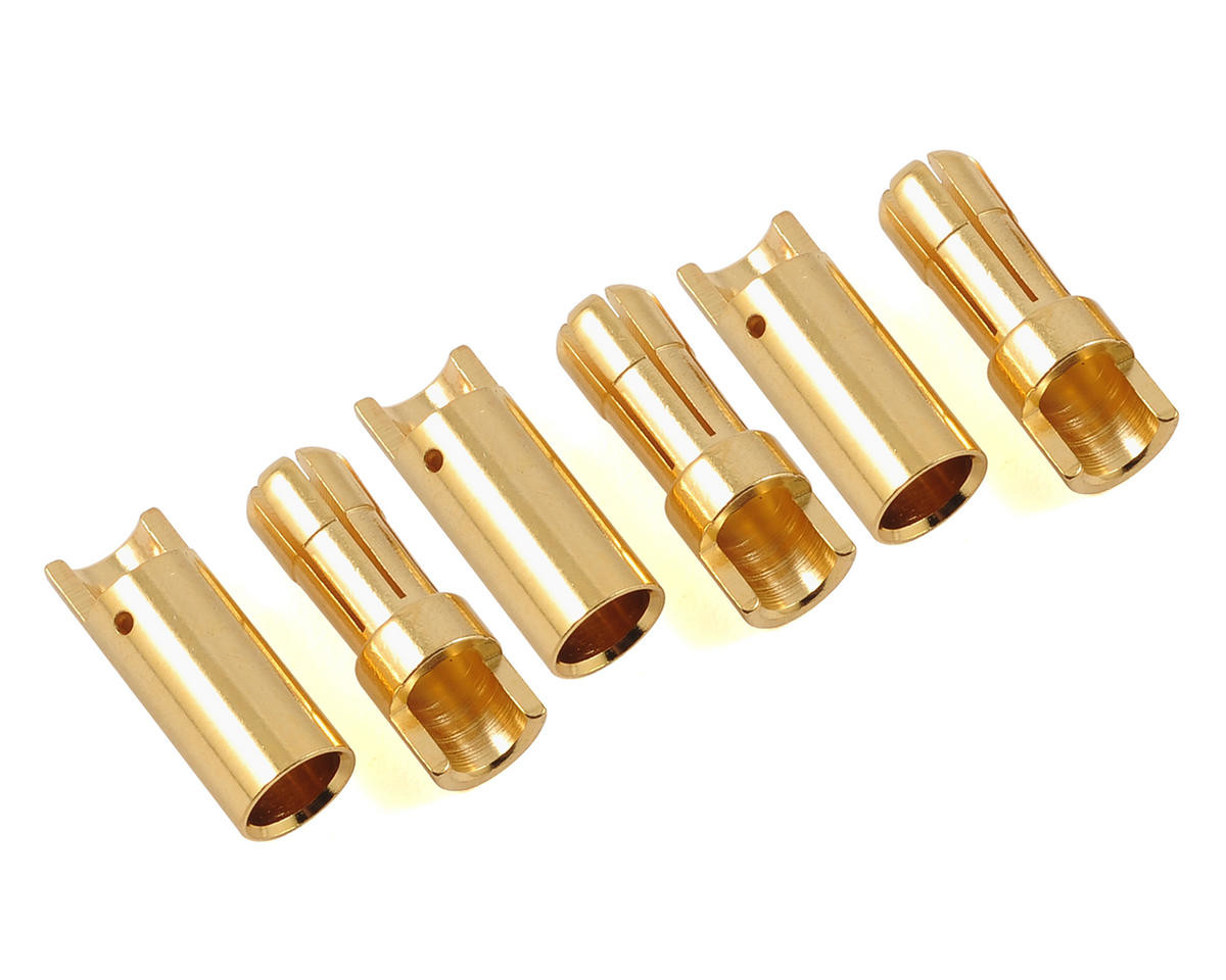 600V 65A Gold Plated Banana Plugs 6mm Male Female For Motor ESC Lipo Battery