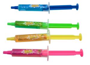 China 100% Safe Fruit Jelly Candy Fruit Flavor Jelly Jam Needle Tube Shape wholesale