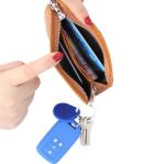 ROHS BM Credit Card Holder Leather Wallet , Deboss Vintage Mens Leather Coin