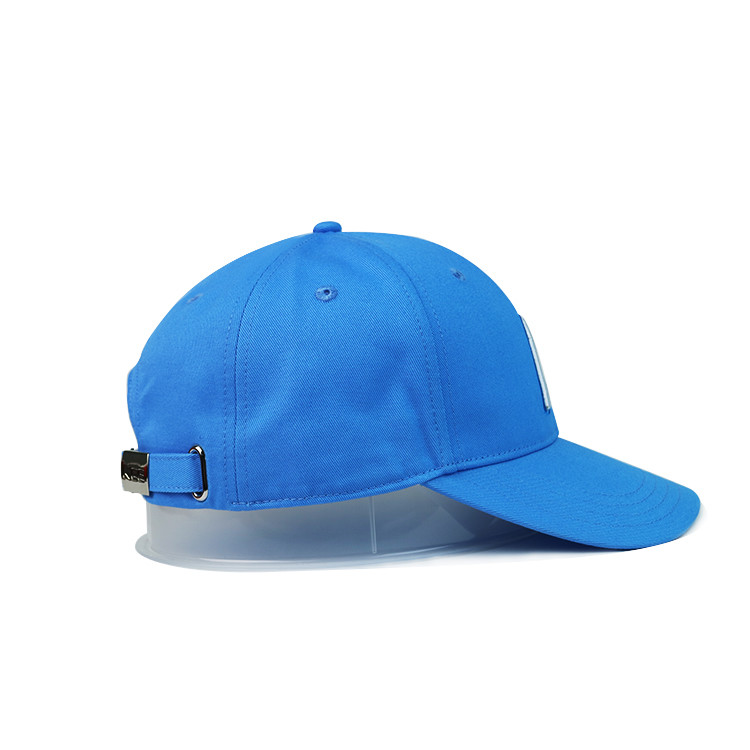 Fashionable Blue Color Five Panel Baseball Cap Size 56-60CM Soft