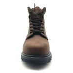 Brown Genuine Leather Martin Boots Mid Top Goodyear Welt Boots Casual