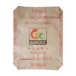 China 20kg - 50kg Polypropylene Valve Cement Bag Laminated Empty PP Bags wholesale