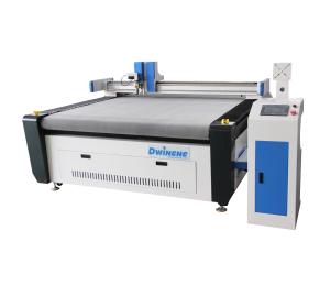 China 1625 Blue Oscillating Knife Cutting Machine For Making Gasket wholesale