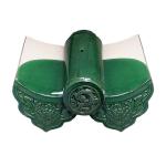 Traditional Chinese green glazed roof tiles for Asian gazebo