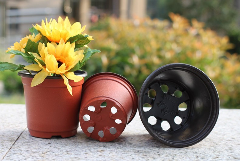 propagation plastic plant flower pot used nursery pots bulk flower pots in china supplier