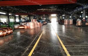 China 0～3000mm/min Upward Continuous Casting Machine Red Copper Φ8mm wholesale