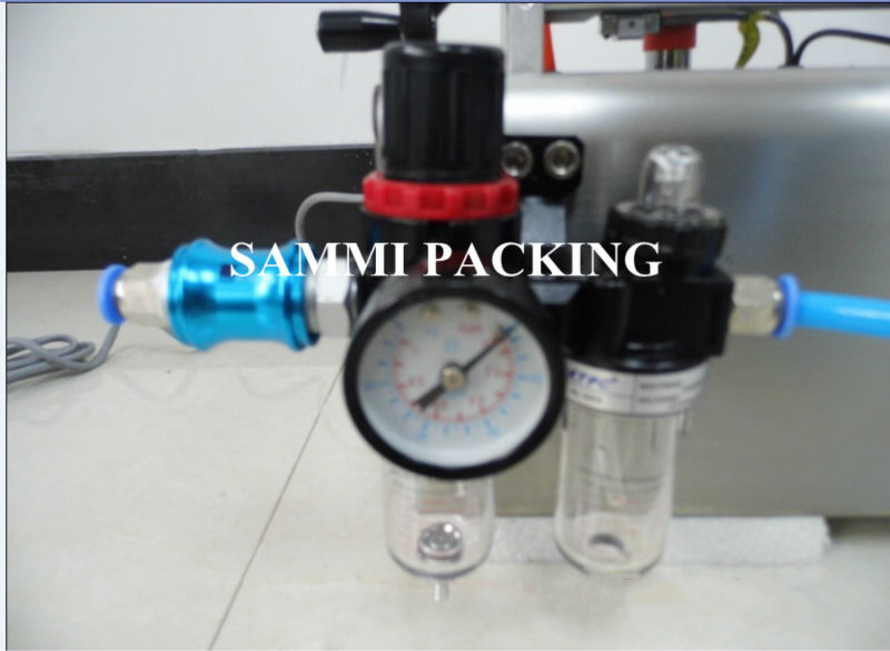 Full Pneumatic Double Head Table Top Liquid Filling Machine with 1% Filling Accuracy