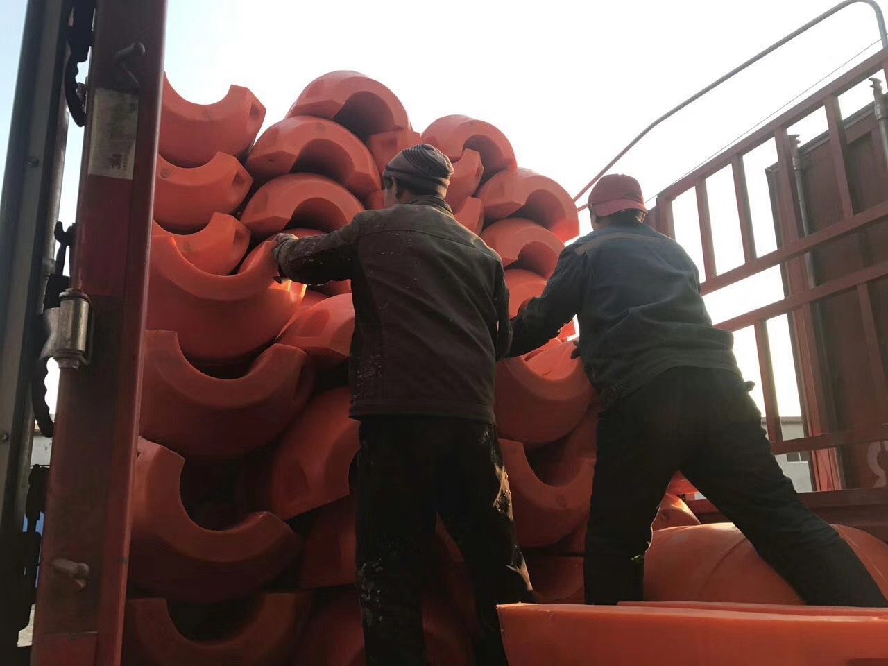 Pipe dredge floater from China