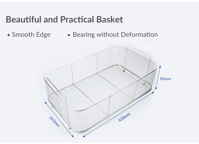 20L Parts Ultrasonic Cleaner Adjustable Power Large Capacity Ultrasonic Cleaning Machine