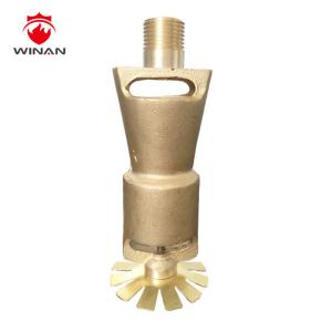 China Reticular Foam DN15 Brass 0.3MPa Fire Sprinkler Heads wholesale