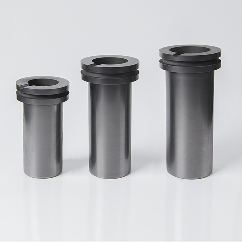Graphite Crucible for Melting Steel Height 105mm Advantage4 Long Service Time