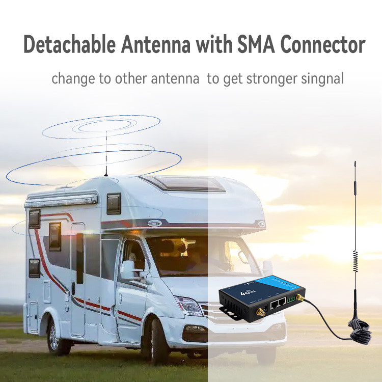 Car Portable Wireless Wifi Router 300mbps 4g Industrial With SMA External Antenna