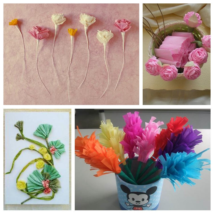 Crepe Paper,Creping Paper, Crinkled Paper