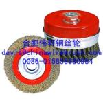 Cup Brush With Bridle Knotted Twist Wire