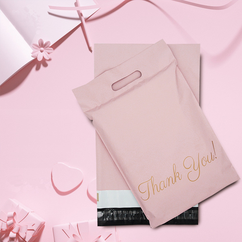 D2W Light Pink Poly Mailers Durable 10x13'' Poly Mailers