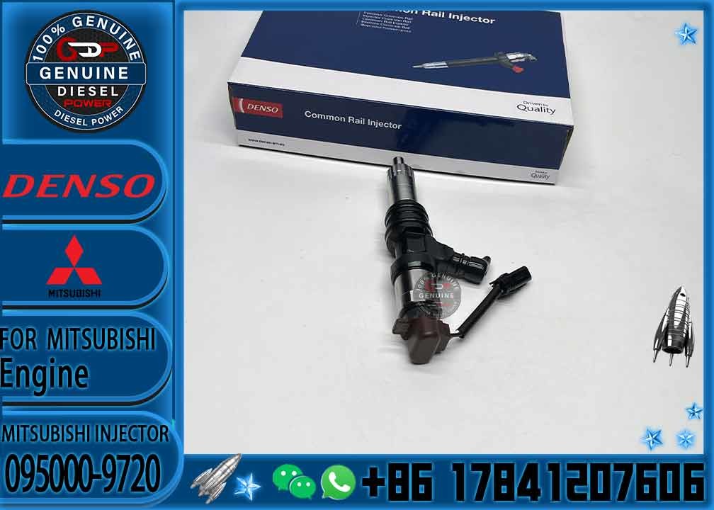 Diesel Engine Fuel inyector nozzle common rail injector assy 095000-9720 095000-9722 ME307488 for denso Mitsubishi 6M60