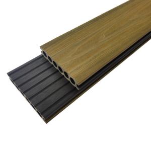 China Co Extruded Anti Slip Wood Plastic Composite Decking Fire Resistance wholesale