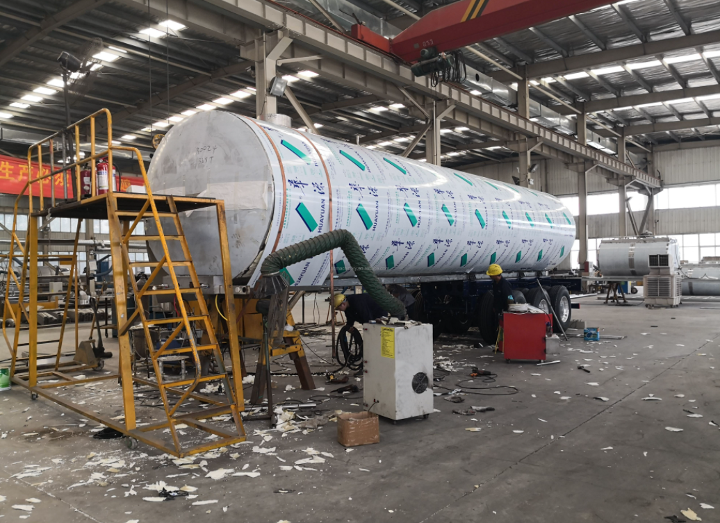 High Volume 1000L to 80000L Milk Transport Tankers for Long Distance Transport in Dairy