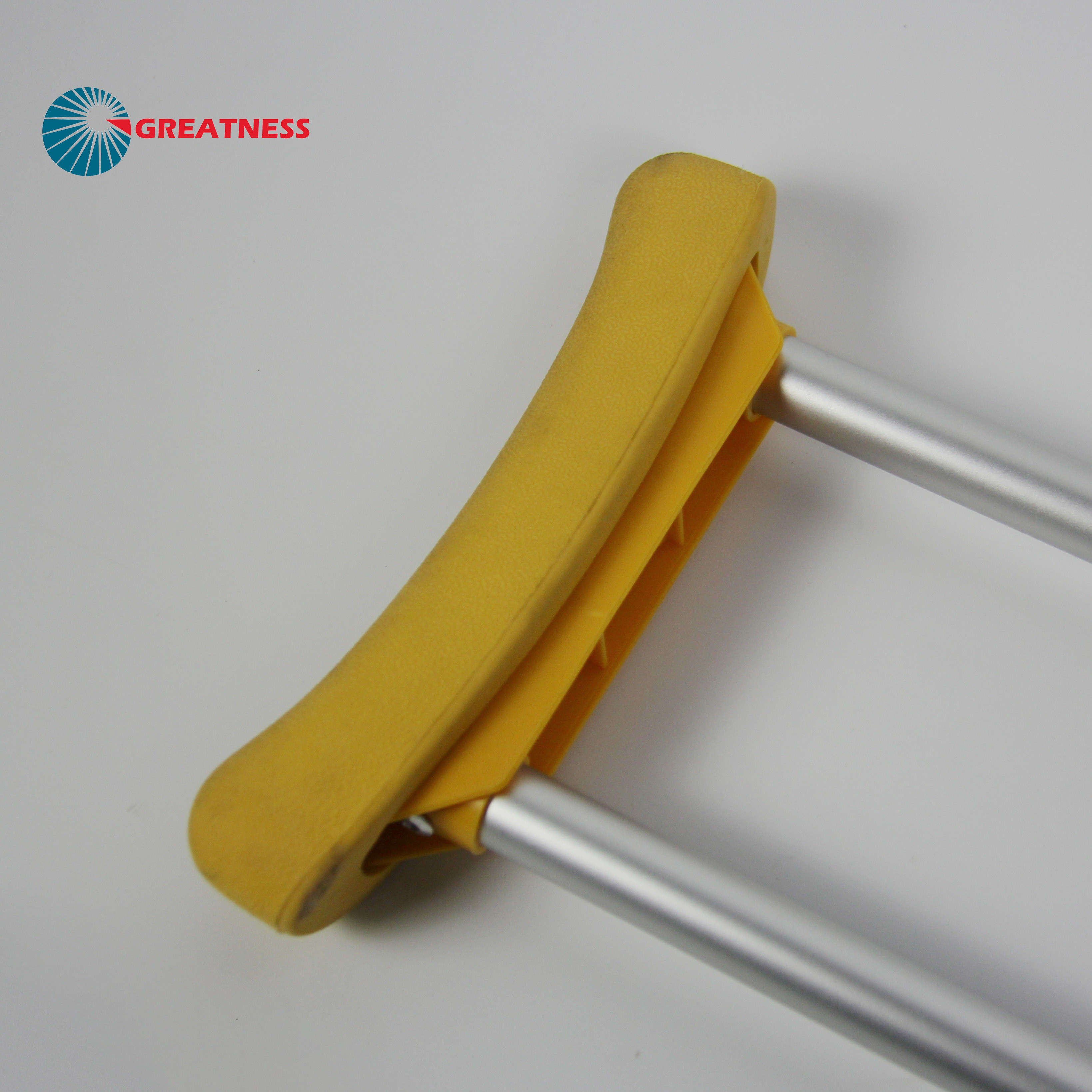 Multi Size Adjustable Aluminum Axillary Crutch Matte Finish